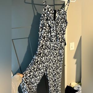 SHEIN floral jumpsuit size small